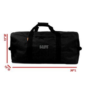 Heavy Duty 30 inch Duffel Gym Bag Large Square Sport Gear Travel Bag